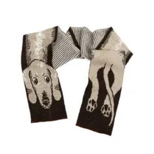 DACHSHUND scarf and glove set ❤️❤️